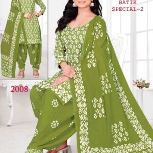 Ms Batik Special Vol-2 series 2001 to 2010 Pure Cotton Printed salwar kameez in wholesale surat