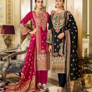 mumtaz arts mehr e gul series 1001 to 1004 modal silk modern pakistani fancy salwar kameez in wholesale surat