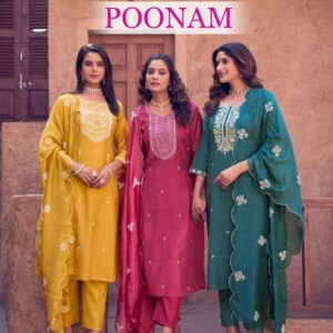 Mystic9 poonam vol 1 series 1001-1008 vertican dobby wholesale suit