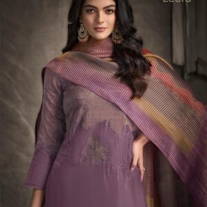 omtex leera series 8371A to 8371D hit design espana silk suit in wholesale surat