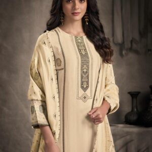 omtex zunishka series 8221A to 8221E creo silk jacquard suits in wholesale surat