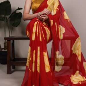 pr ynf7033 hit design chiffon saree in wholesale surat