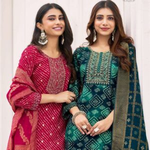 radhika lifestyle sajni vol 4 series 4001 to 4006 amazing rayon readymade big size suit in wholesale surat