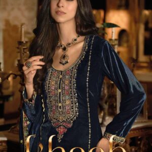 Rangati Prints Khaab series 01 to 04 plush velvet with embroidery Designer Suit in wholesale surat