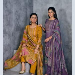 reyna raabta series 10404 to 10407 hit design pashmina winter salwar kameez in wholeslae surat