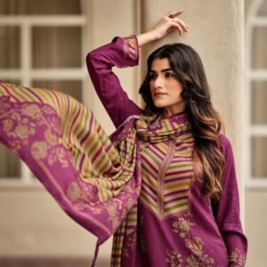 sadhana fashion elisha series 11554 to 11559 viscose pashmina colour addition suits in wholesale surat