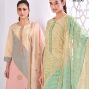 sahiba divisa series 870 to 879 amazing lawn cotton unstitch salwar kameez in wholesale surat