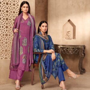 sarg sahiba rang saaj series 2845 to 2876 muslin silk salwar kameez in wholesale surat