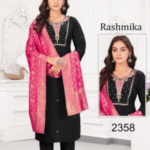 the final touch r r fashion rashmika series 2357 to 2364 readymade roman combo sit in wholesale surat