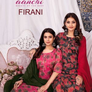 aanchi firani series 1001-1006 Erode Silk readymade suit