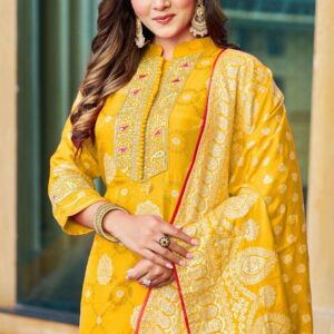 anju fab pn series 4415-4416 russian silk combo set readymade party wear suits in wholesale surat