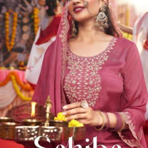 anju fab sahiba vol 6 series 4011-4016 CHINON Wholesale Salwar Kameez in Surat