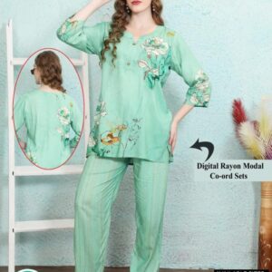 desire vol 5029 readymade unique rayon modal co-ord sets in wholesale surat