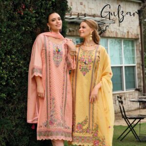 kailee fashion gulzar series 44701-44704 PURE COTTON wholesale suit