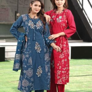 mahendra fashion rashmika vol 1 series 15061 to 15068 berlin print readymade suit in wholesale surat