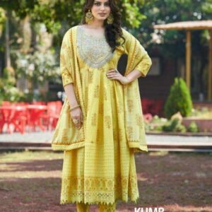 pr kumb raja rani light series 1308-1311 cotton wholesale salwar kameez in surat