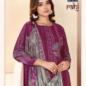 Rahifab Rising Silver series 1001 to 1008 Pure Cotton Organic Print salwar kameez in wholesale surat