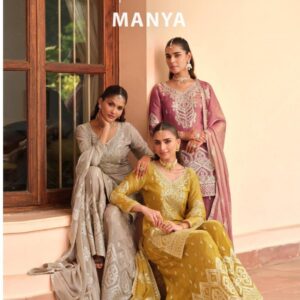 aashirwad mor bagh manya series 10659 to 10661 tora silk exclusive readymade plazzo suits in wholesale surat