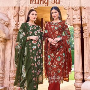 alok rang ja series 207989901 to 207989901 cambric cotton fancy pakistani salwar kameez in wholesale surat