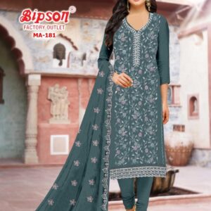 bipson prints 181 hit design fox georgette salwar kameez in wholesale surat