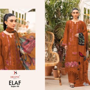 deepsy suits elaf 1292 cotton stylish pakistani salwar kameez in wholesale surat