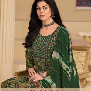 devi kajal vol 5 series 5001 to 5008 rayon capsule full stitch unique salwar kameez in wholesale surat
