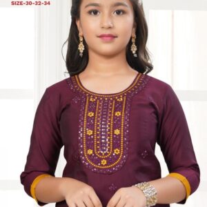 dt devi payal vol 4 full stitch roman silk 9462 combo kids suit in wholesale surat