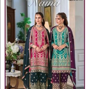 eba lifestyle naina series 1675-1676  premium silk readymade suit