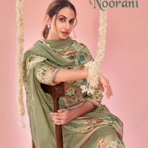 glossy simar noorani series 9074 A to 9074 D viscose muslin shop trendy salwar kameez in wholesale surat