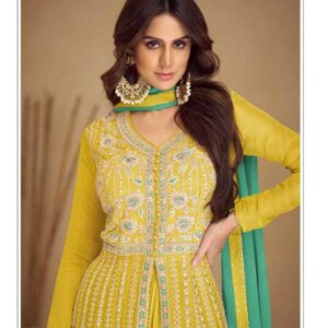 gulkayra kashvi series 7461 Real Chinon readymade suit