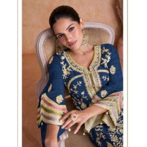 gulkayra liyana vol 2 series 7412-7416 Real Chinon Wholesale Salwar Kameez in Surat