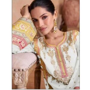 gulkayra vedika colour edition 7406 gh real chinon suit