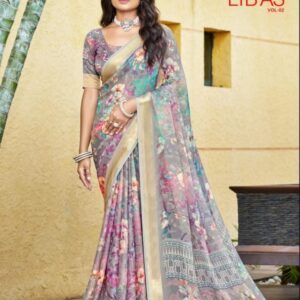 kashvi creation libas vol 2 series 201 to 208 dull moss best saree in wholesale surat