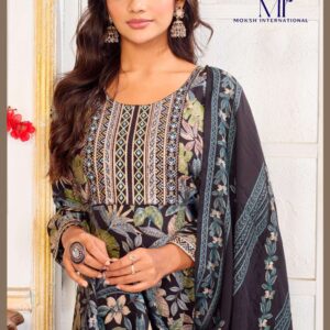 MOKSH GORI VOL-1 SERIES 1431 to 1434 KURTI PENT DUPATTA SET IN WHOLESALE SURAT