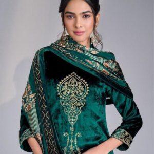 omtex ritha vol 36 series 9011 A to 9011 D viscose velvet winter special suit in wholesale surat