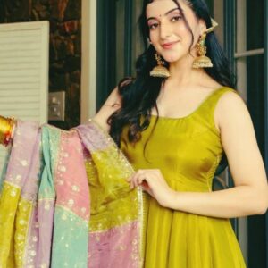 pr dvd 5137 roman simmer silk full stitch plazzo kurti with dupatta in wholesale surat