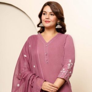 pr modern cotton attractive look full stitch combo suit in wholesale surat