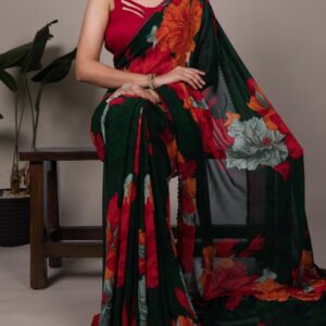 pr ynf7032 trendy weightless marbal sarees in wholesale surat