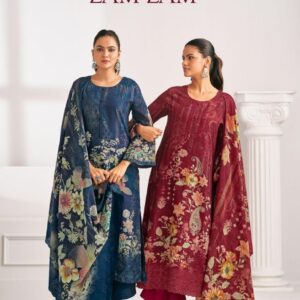 shree shalika fashion zam zam series 1001 to 1006 cotton lawn stylish salwar kameez in wholesale surat