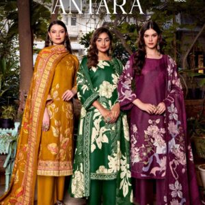 zulfat antara series 689001 to 689006 woollen pashmina readymade pretty winter suits in wholesale surat
