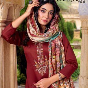 belliza designer zarqash vol 13 series 926001 to 926006 jam classic look salwar kameez in wholesale surat