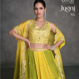 SAYURI JUGNI NX PREMIUM REAL GEROGETTE wholesale salwar kameez in surat
