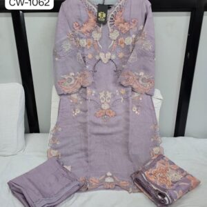 shraddha designer 1062 fully stitch liberty denting cheks pakistani suit in wholesale surat