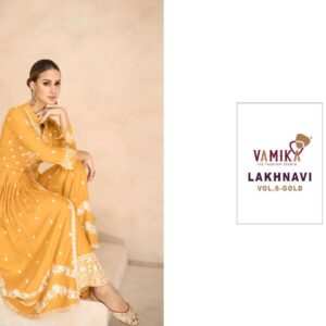vamika lakhnavi vol 6 gold series 1031 Heavy REYON suit