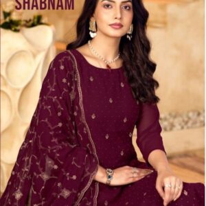 vishnu shabnam series 35001 to 35009 amazing fox georgette blooming salwar kameez in wholesale surat
