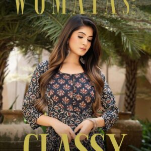 womayas classy ajrak anarkali vol 4 series 9311 to 9314 fully stitch pretty cotton suit in wholesale surat