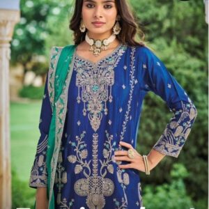 your choice farsi style vol 1 series 1001 to 1002 chinon fully stitch designer pakistani suit in wholesale surat