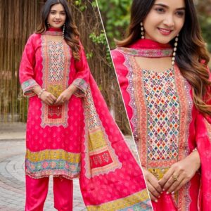 aanchi gurmaya 1749 pure crape readymade suit