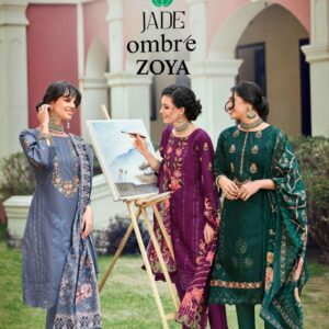belliza ombre zoya series 869001-869006 Pure Cotton Lawn readymade suit