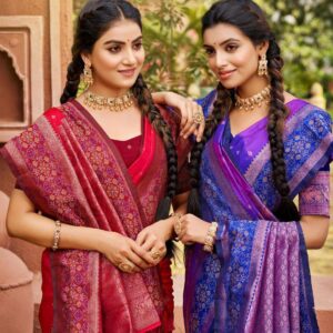 Bunawat Kalamkari series 1001-1006 soft silk wholesale saree